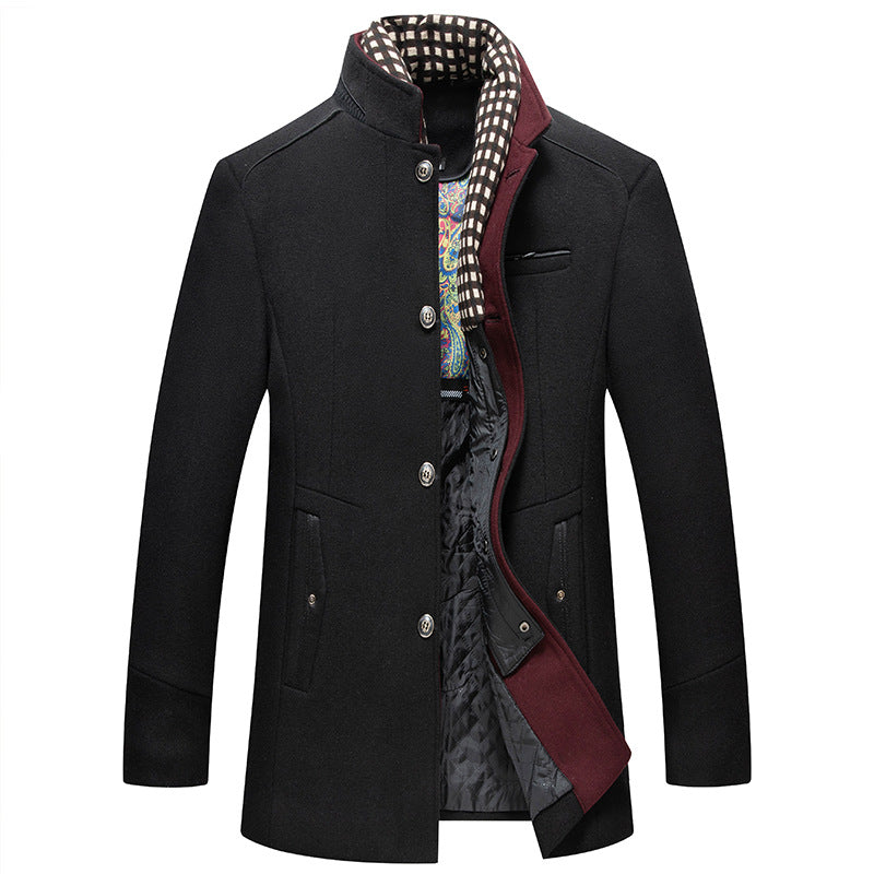 Edvin - Wool Windbreaker Coat