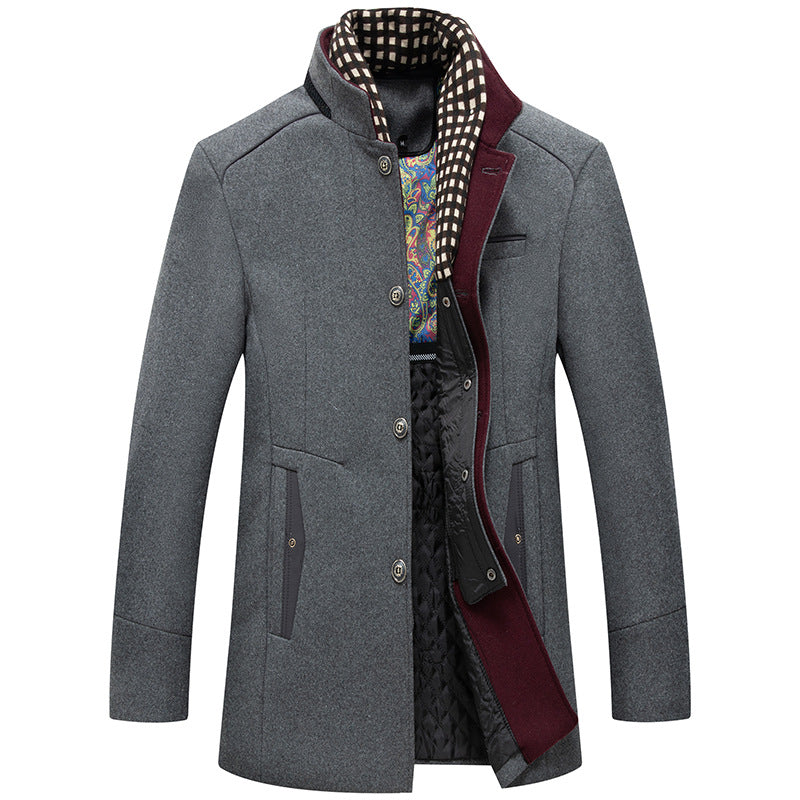 Edvin - Wool Windbreaker Coat