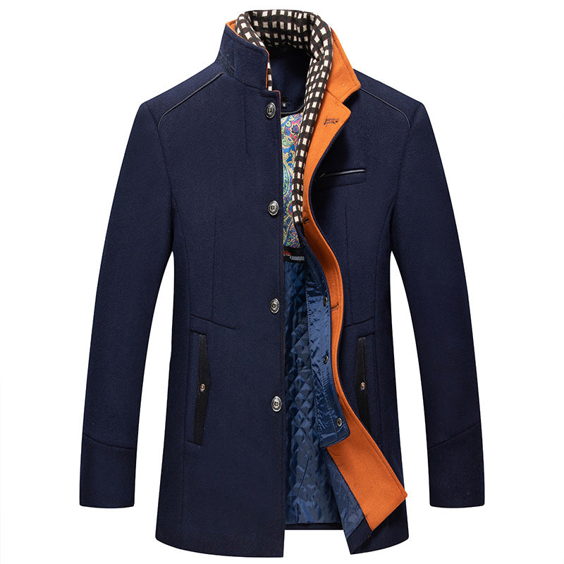 Edvin - Wool Windbreaker Coat