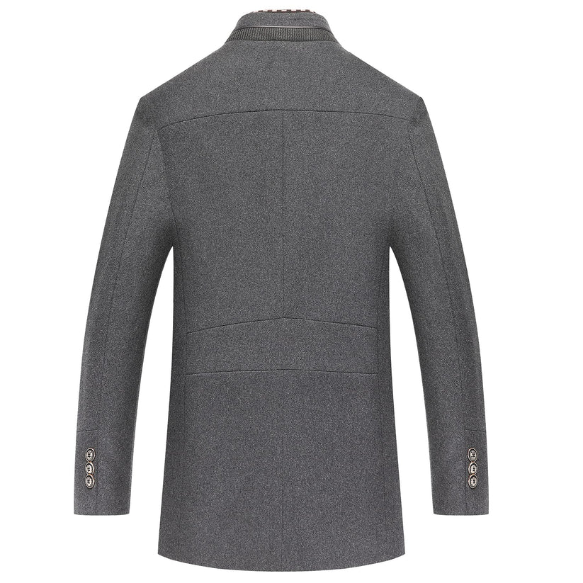 Edvin - Wool Windbreaker Coat