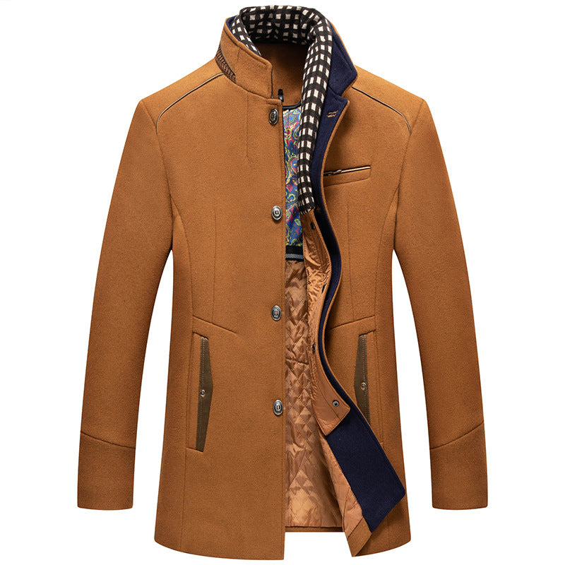 Edvin - Wool Windbreaker Coat