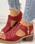 Effortless Elegance - High Heel Sandals - Evalina