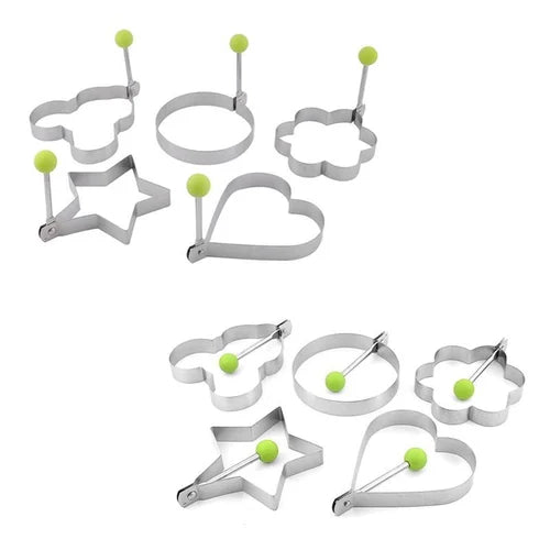 Egg Frying Moulds Made of Stainless Steel