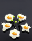 Egg Frying Moulds Made of Stainless Steel