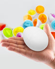 Egg Puzzle - Brainstorm for kids - Creative egg carton game