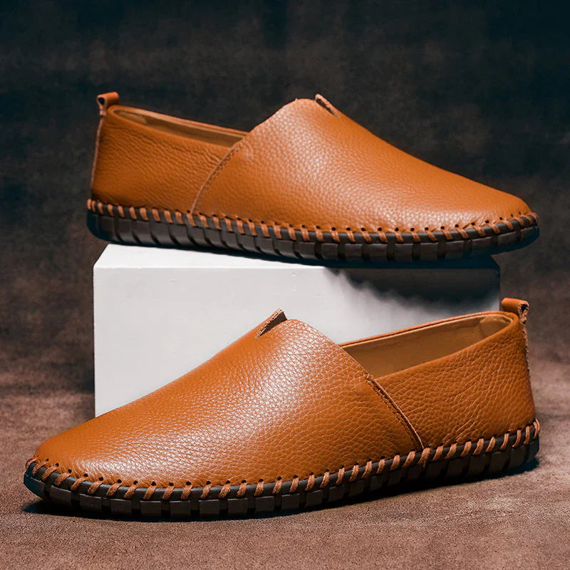 Eike - Massimo Leather Loafers