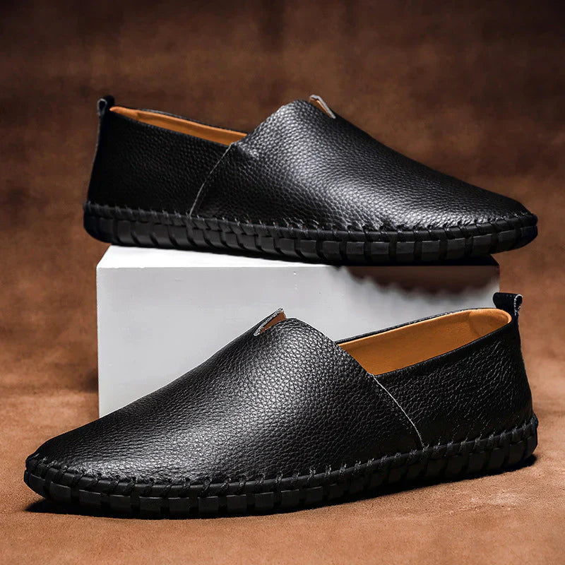 Eike - Massimo Leather Loafers
