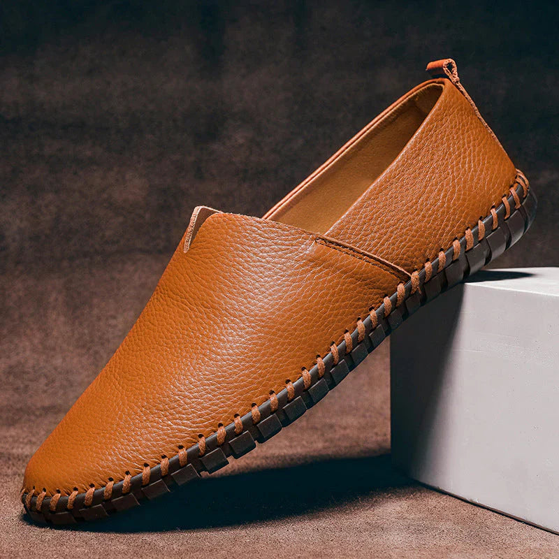 Eike - Massimo Leather Loafers