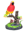 Electric Battery-Operated Control Singing Parrots