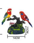 Electric Battery-Operated Control Singing Parrots