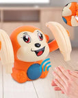 Electric Monkey Toy for Tipping and Head Lifting