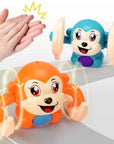 Electric Monkey Toy for Tipping and Head Lifting