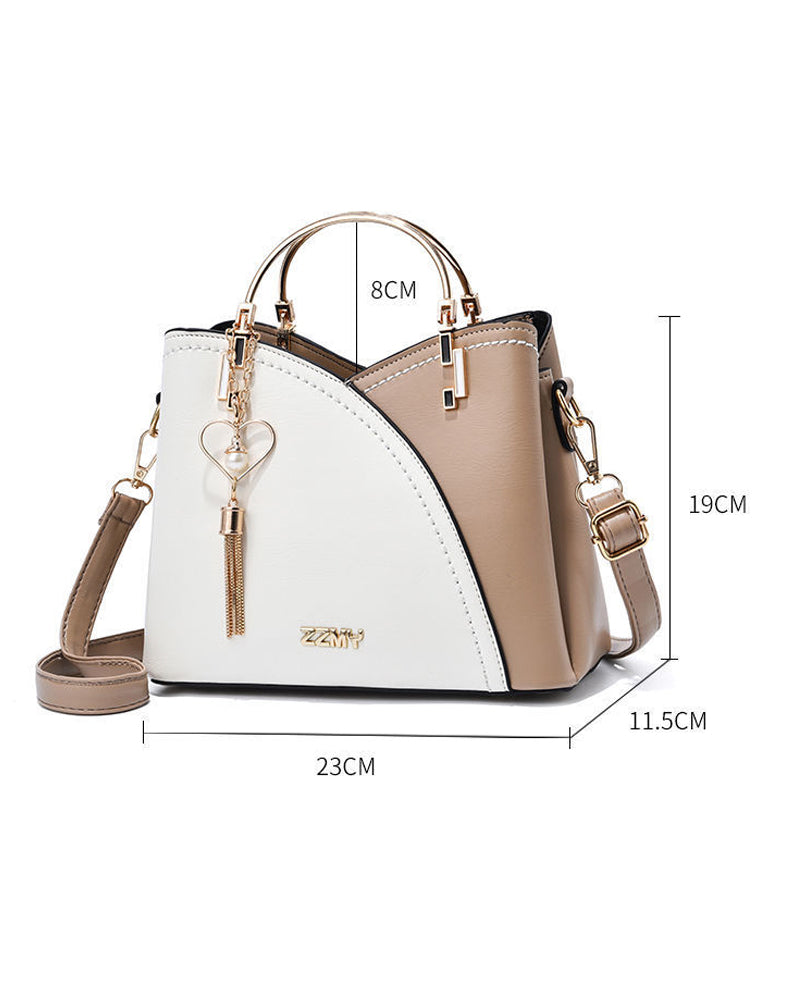 Elegant 2-Way Spacious Handbag - Erin