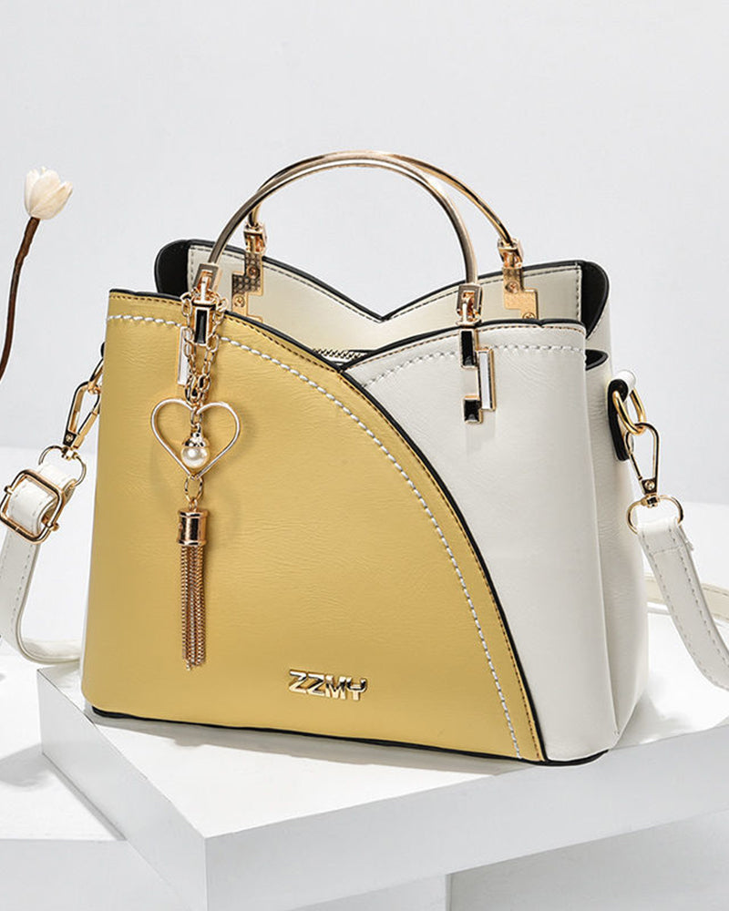 Elegant 2-Way Spacious Handbag - Erin