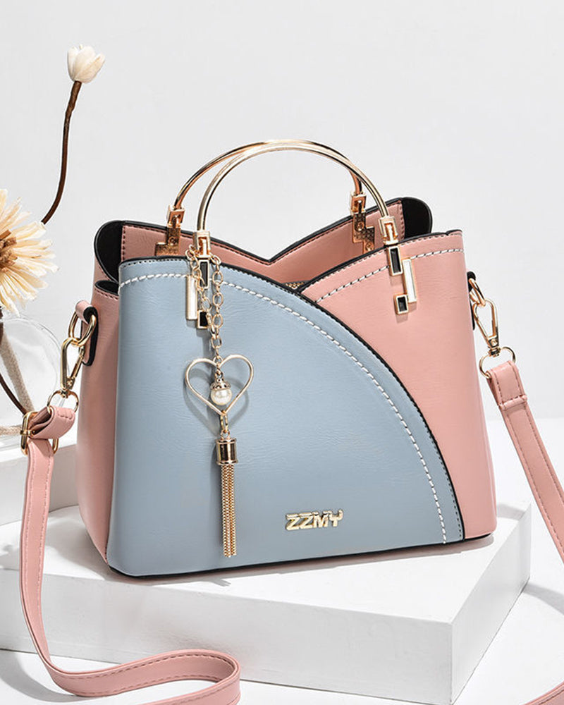 Elegant 2-Way Spacious Handbag - Erin