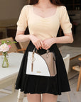 Elegant 2-Way Spacious Handbag - Erin