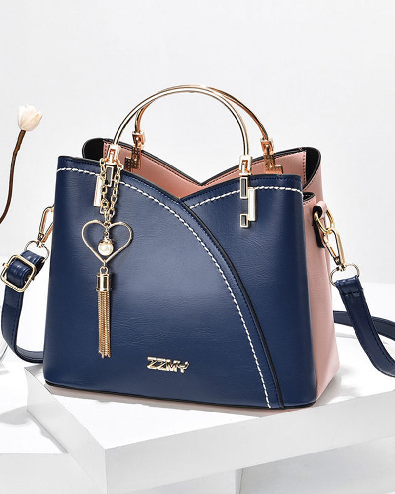Elegant 2-Way Spacious Handbag - Erin