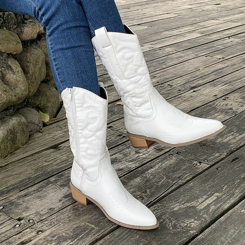 Elegant Cowboy Boots for Women - Carina