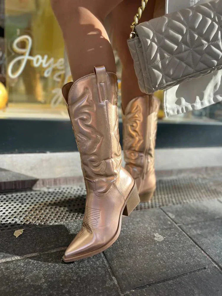 Elegant Cowboy Boots for Women - Carina
