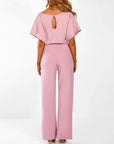 Elegant Ladies' Jumpsuit with Slim Waist - Bertha