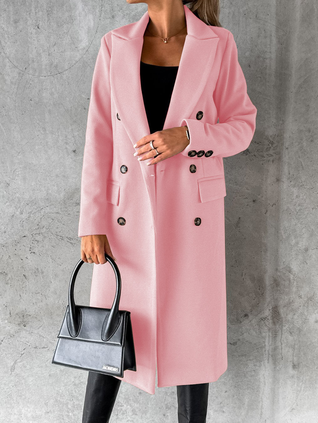 Elegant and Comfortable Long Coat for Women - Jesse