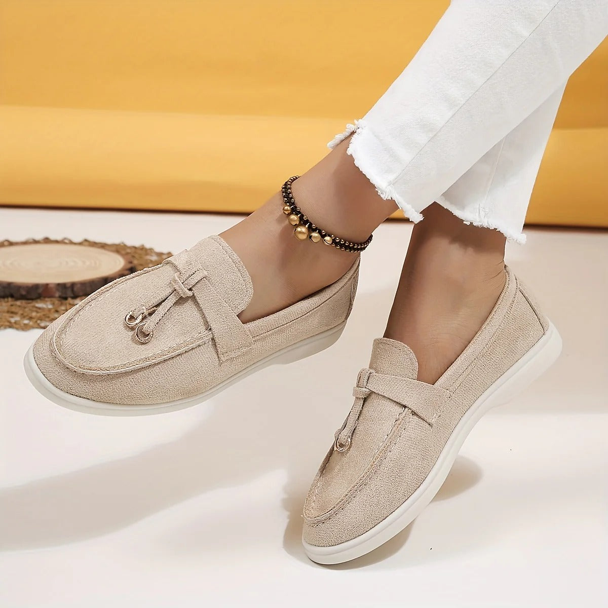Elegant comfortable ladies' loafers - Celine