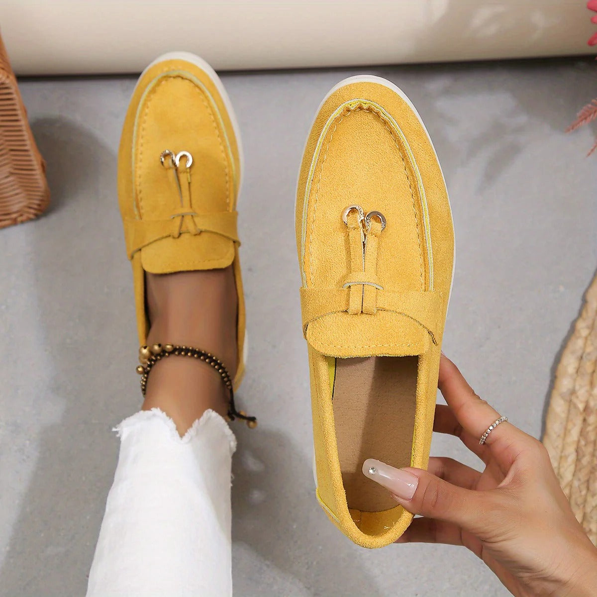 Elegant comfortable ladies' loafers - Celine