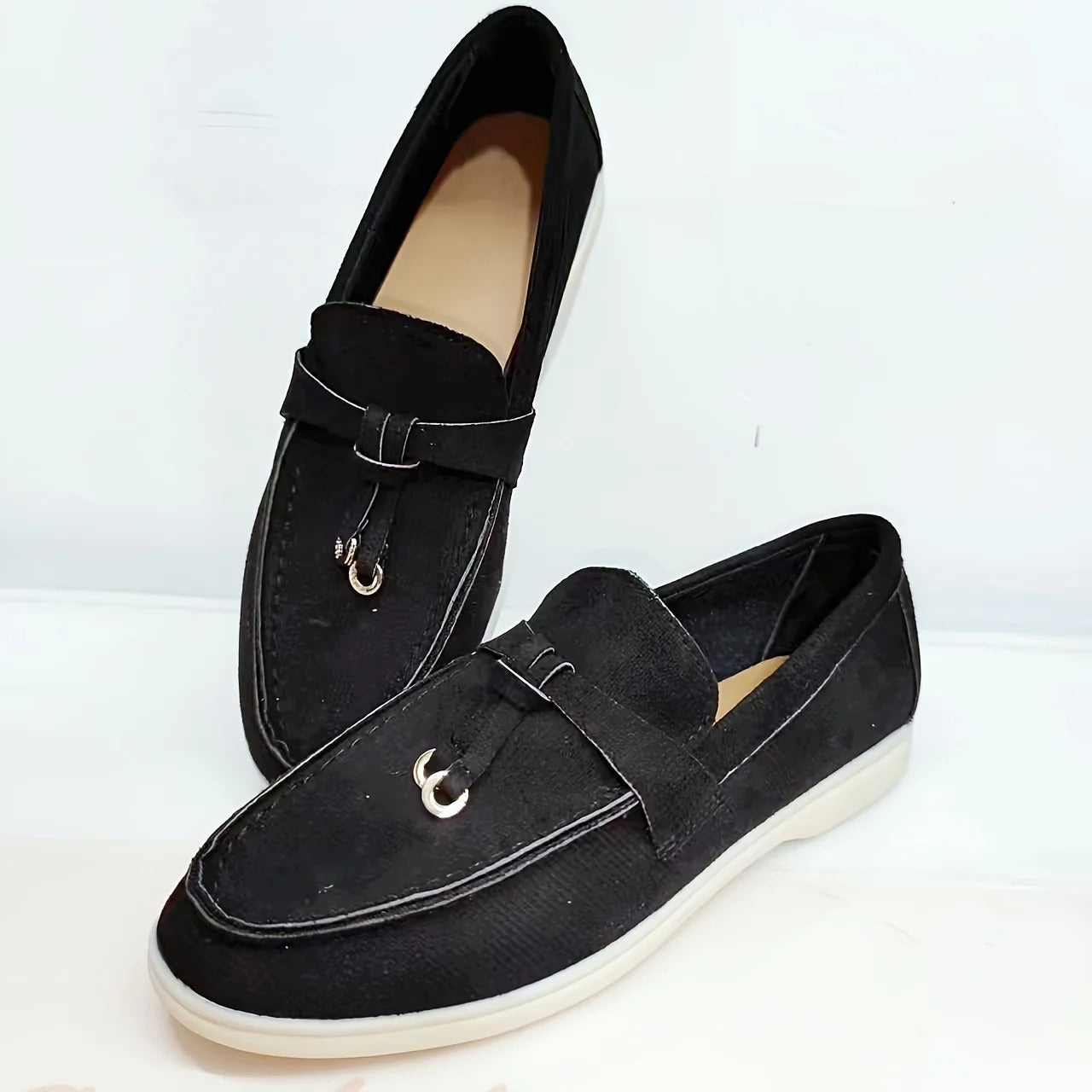 Elegant comfortable ladies' loafers - Celine