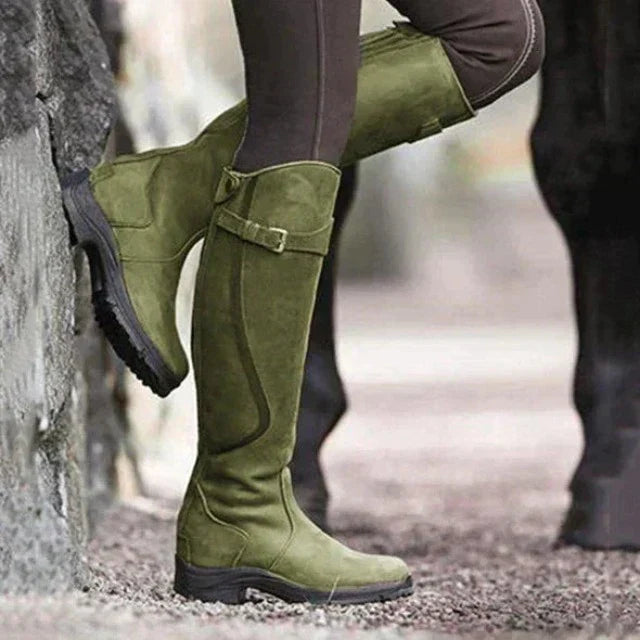 Elegant knee-high ergonomic boots for women - Maxima