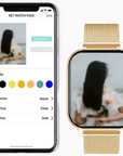 Elegant smartwatch with health and activity tracking for women - Aivee