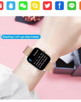 Elegant smartwatch with health and activity tracking for women - Aivee
