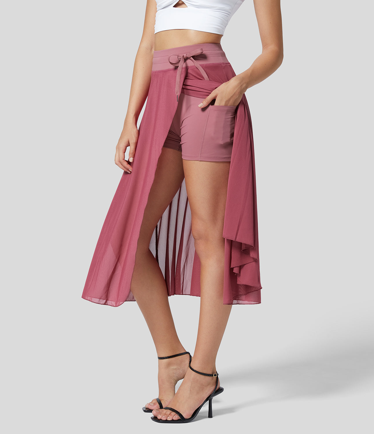 Eliara - High-Waisted 2-in-1 Skirt