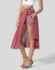 Eliara - High-Waisted 2-in-1 Skirt