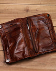 EliteHide - Handmade Leather Wallet with Multiple Card Slots
