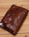 EliteHide - Handmade Leather Wallet with Multiple Card Slots