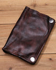 EliteHide - Handmade Leather Wallet with Multiple Card Slots