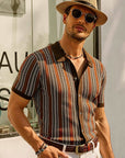 Erwin - Retro 70s Vintage Striped Shirt