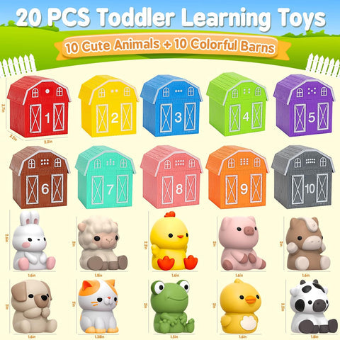 Farm Animals - Promotes Learning and Creative Play