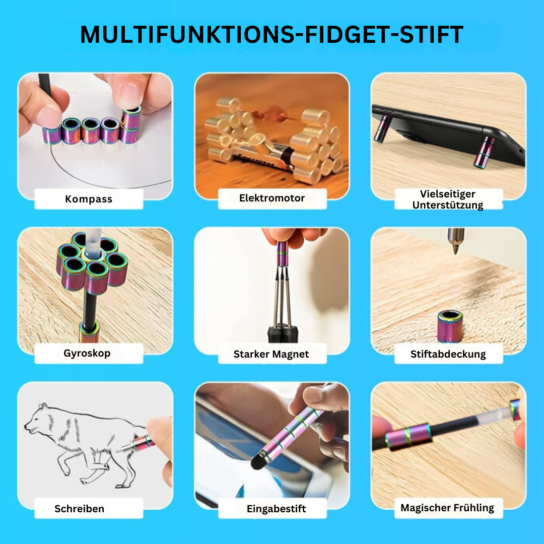 FidgetFlux – Magnetic Fidget Pen