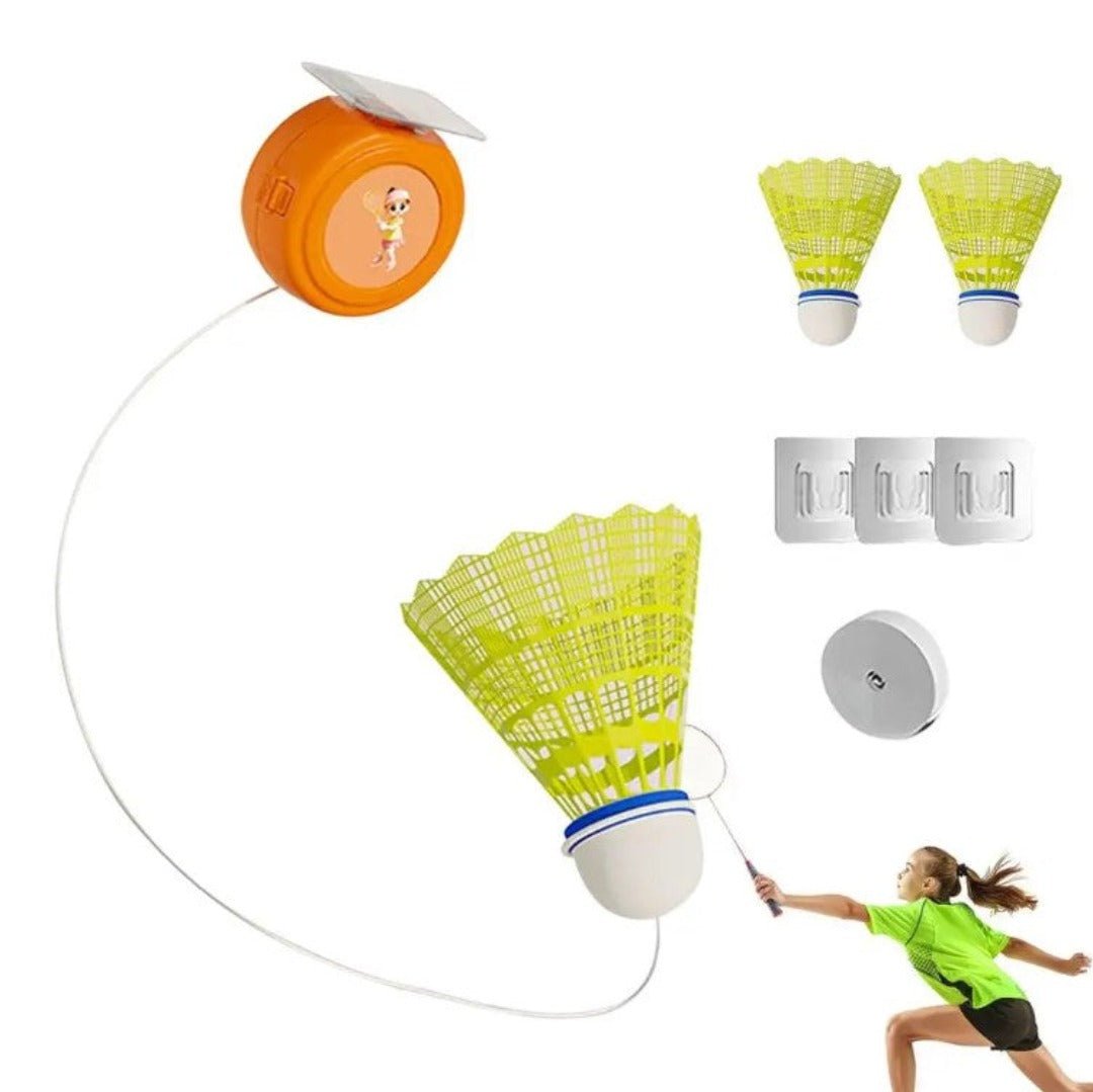 FlexoFit - Self-Training Badminton Set with Automatic Kickback