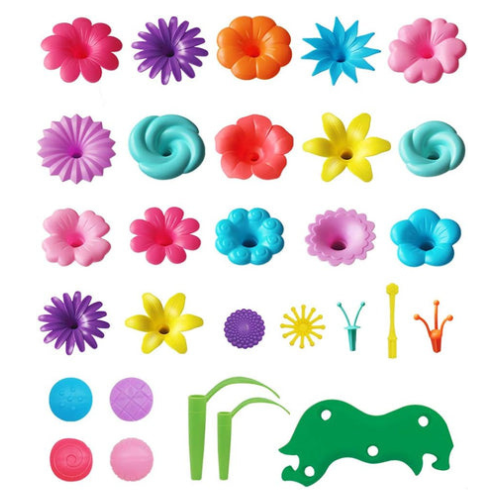 Flower Garden Construction Set (46 pieces) | Stimulate Creativity &amp; Love of Nature
