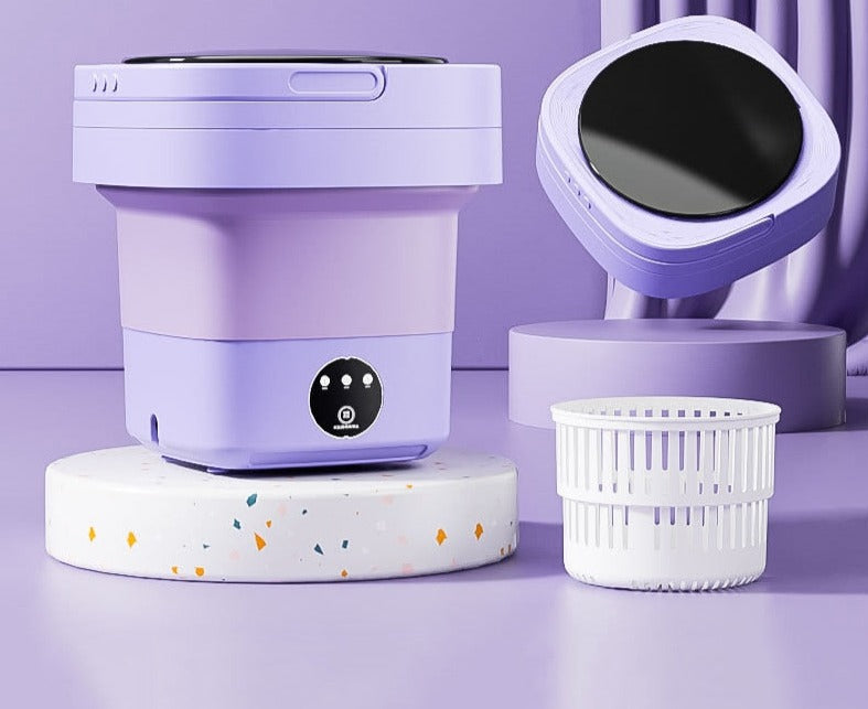 FoldaWash | The handy foldable mini washing machine with dryer