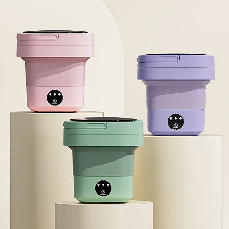 FoldaWash | The handy foldable mini washing machine with dryer