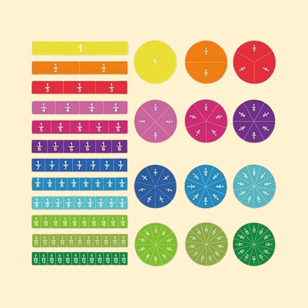 FractionGame - Magnetic Fractions Puzzle Game for Children