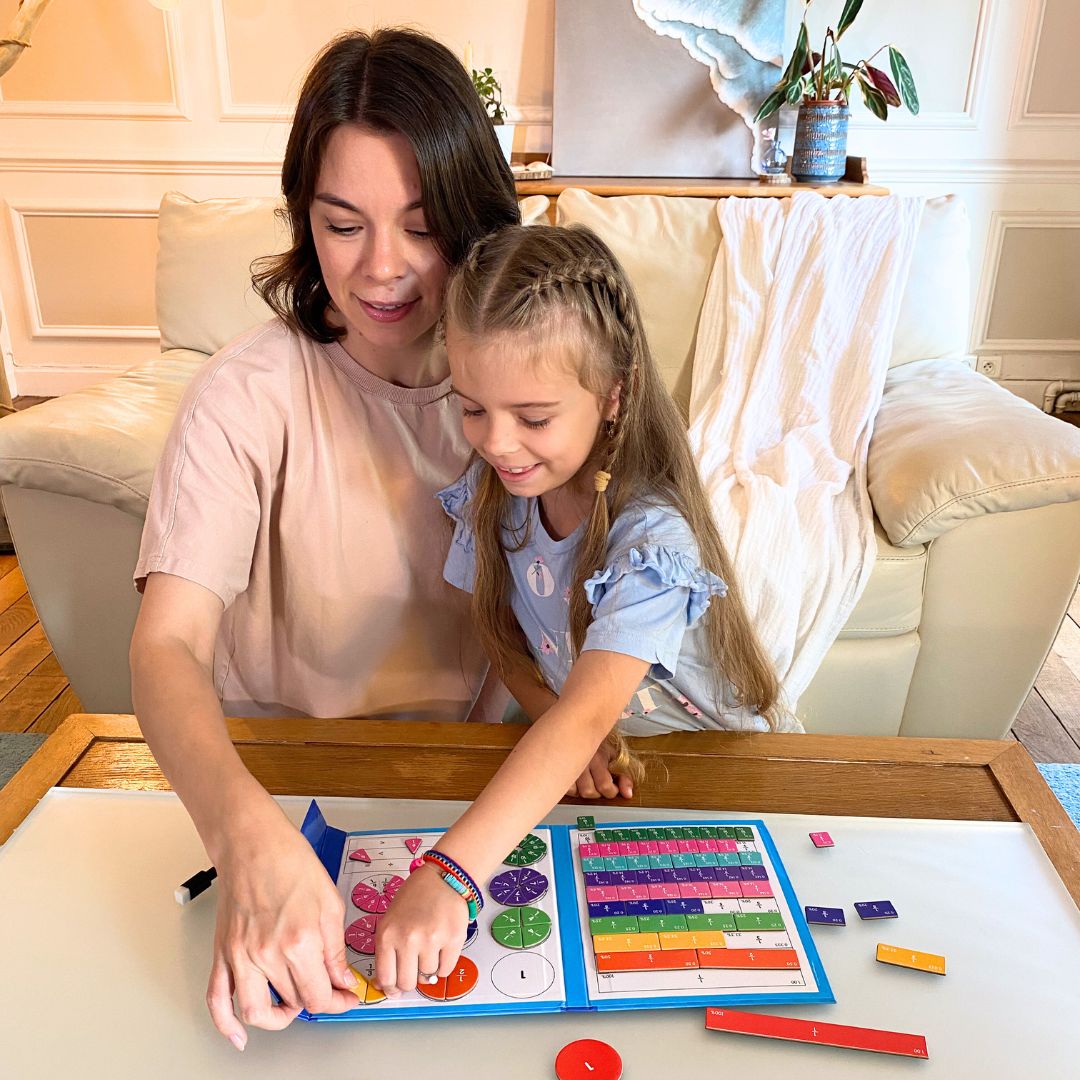 FractionGame - Magnetic Fractions Puzzle Game for Children