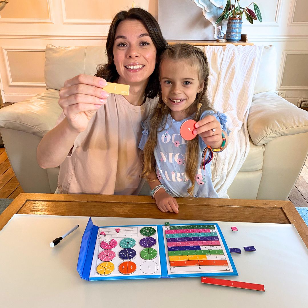 FractionGame - Magnetic Fractions Puzzle Game for Children