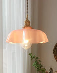 French Brass Pendant Lamp - BrassChic