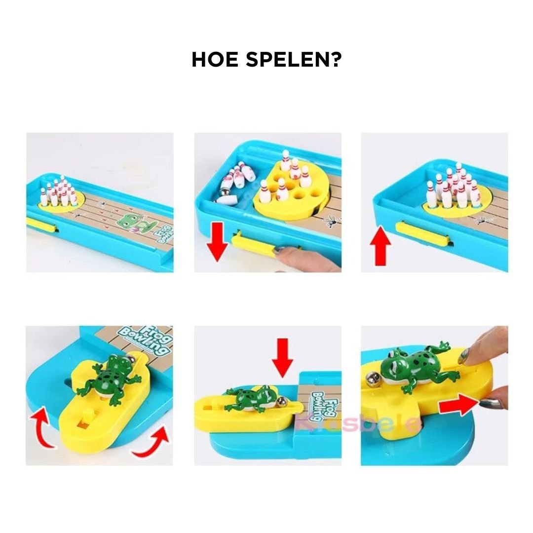 Frog Bowling - Educational Game for Children