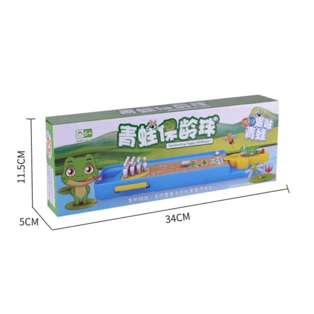 Frog Bowling - Educational Game for Children