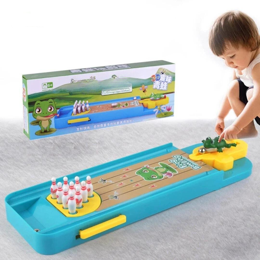 Frog Bowling - Educational Game for Children